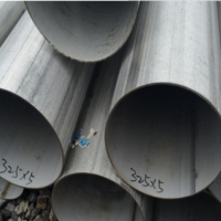 304不锈钢工业焊管DN40*3.0 实际外径40壁厚2.0排污水管道